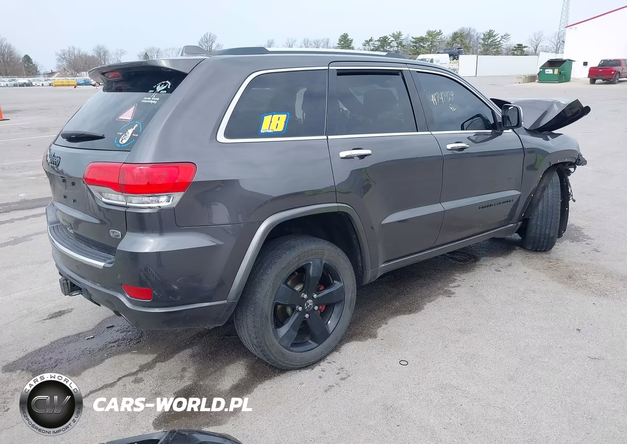 2015 Jeep Grand Cherokee Overland VIN:1C4RJFCT9FC831291 - 4