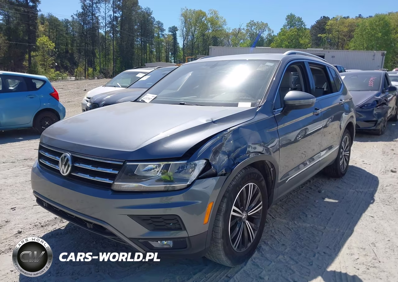 2019 Volkswagen Tiguan 2.0T Se-2.0T Sel-2.0T Sel R-Line-2.0T Sel R-Line Black VIN:3VV3B7AX5KM189239 - 2