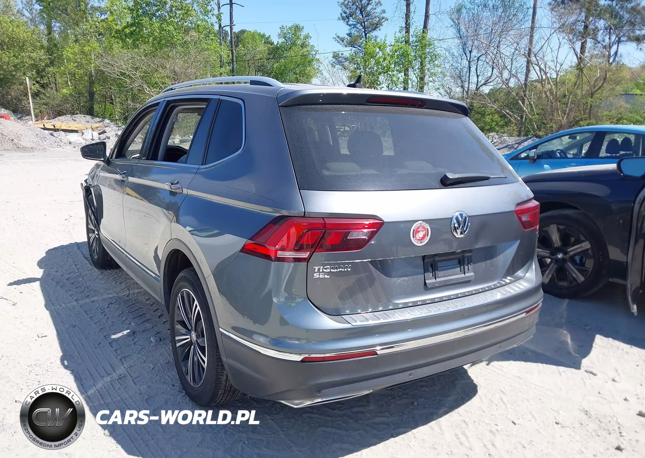 2019 Volkswagen Tiguan 2.0T Se-2.0T Sel-2.0T Sel R-Line-2.0T Sel R-Line Black VIN:3VV3B7AX5KM189239 - 3