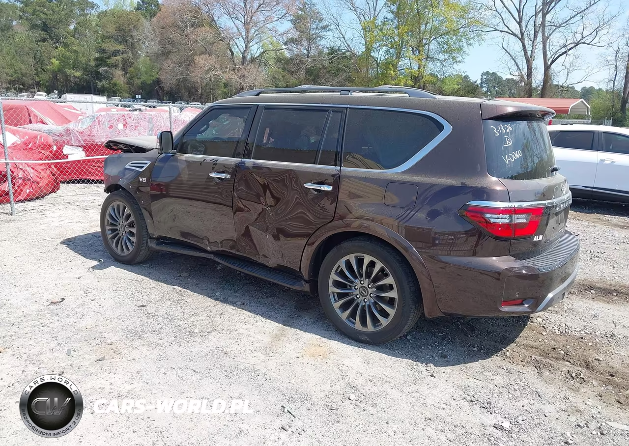 2021 Nissan Armada Platinum 2Wd VIN:JN8AY2DA0M9370060 - 3