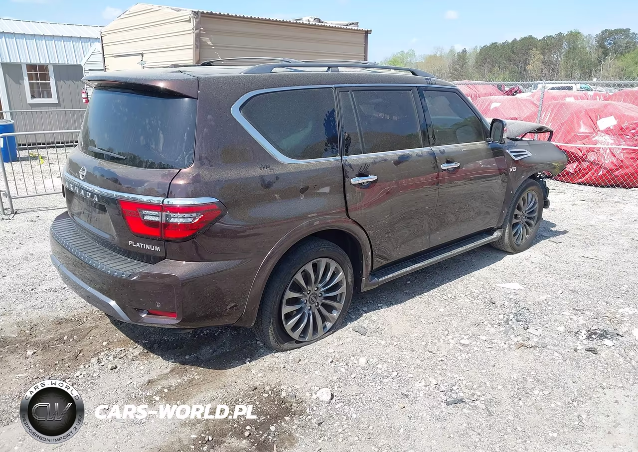 2021 Nissan Armada Platinum 2Wd VIN:JN8AY2DA0M9370060 - 4