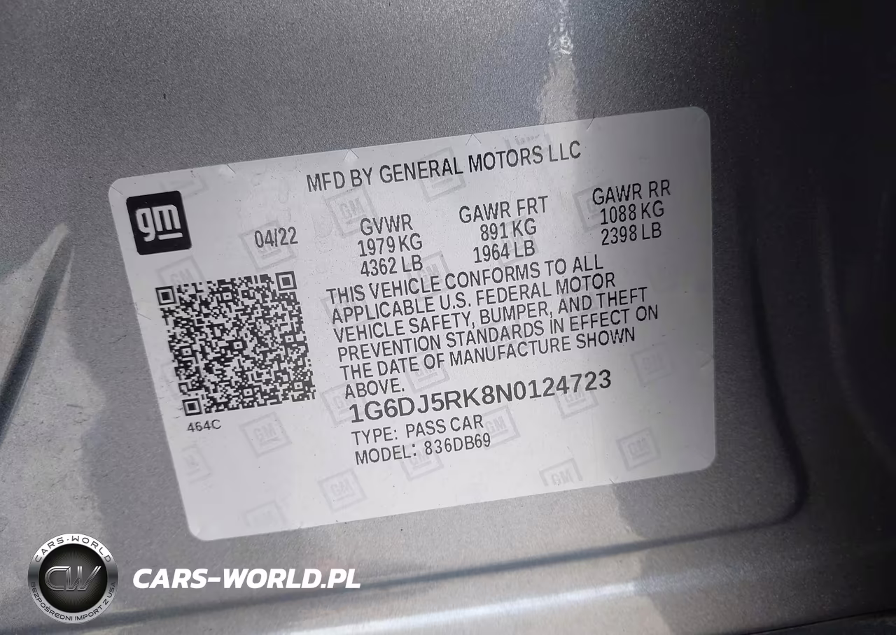 2022 Cadillac Ct4 Luxury VIN:1G6DJ5RK8N0124723 - 9