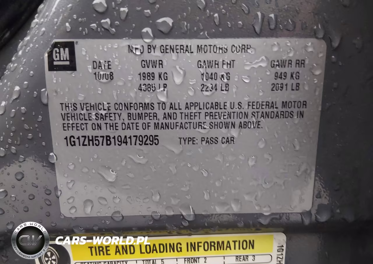 2009 Chevrolet Malibu Lt VIN:1G1ZH57B194179295 - 9