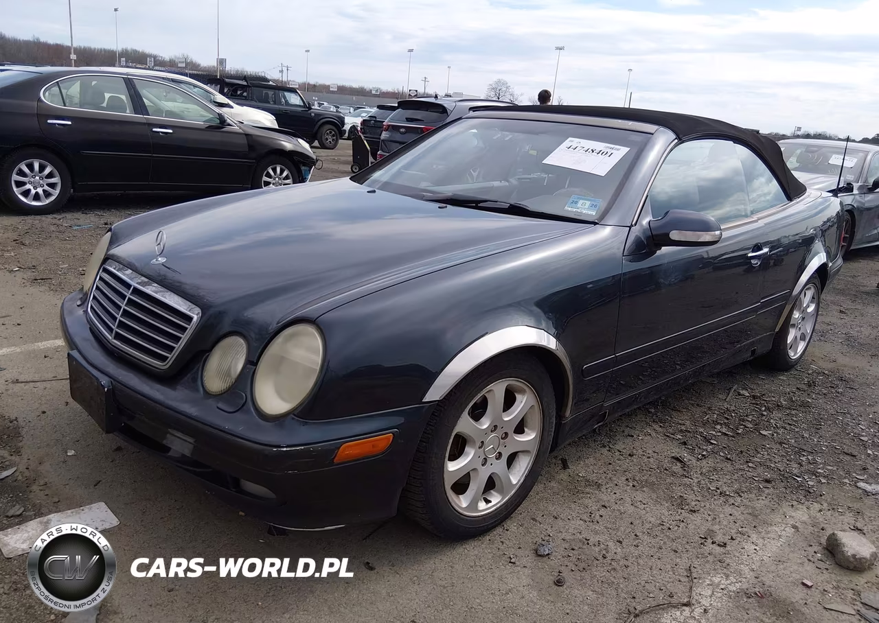 2002 Mercedes-Benz Clk 320 VIN:WDBLK65G52T109859 - 2
