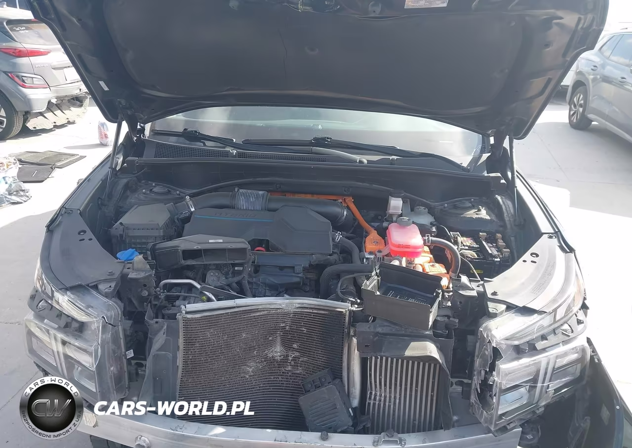 2021 Hyundai Santa Fe Hybrid Blue VIN:KM8S2DA13MU013210 - 10