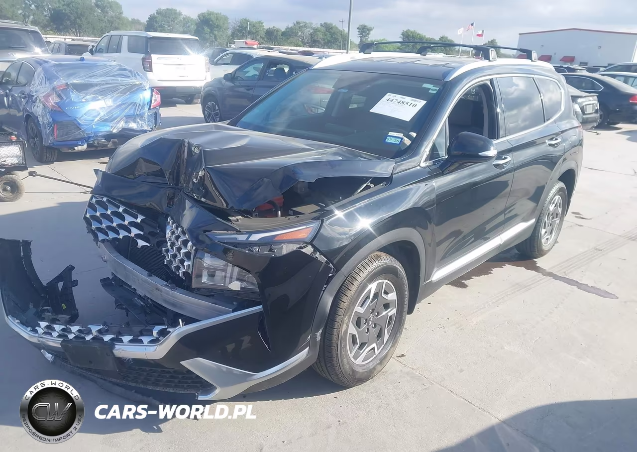 2021 Hyundai Santa Fe Hybrid Blue VIN:KM8S2DA13MU013210 - 2