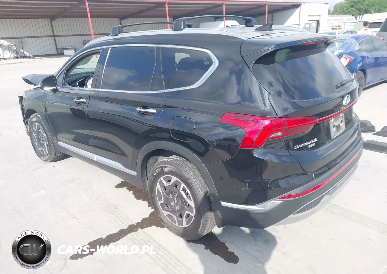 2021 Hyundai Santa Fe Hybrid Blue VIN:KM8S2DA13MU013210 - 3
