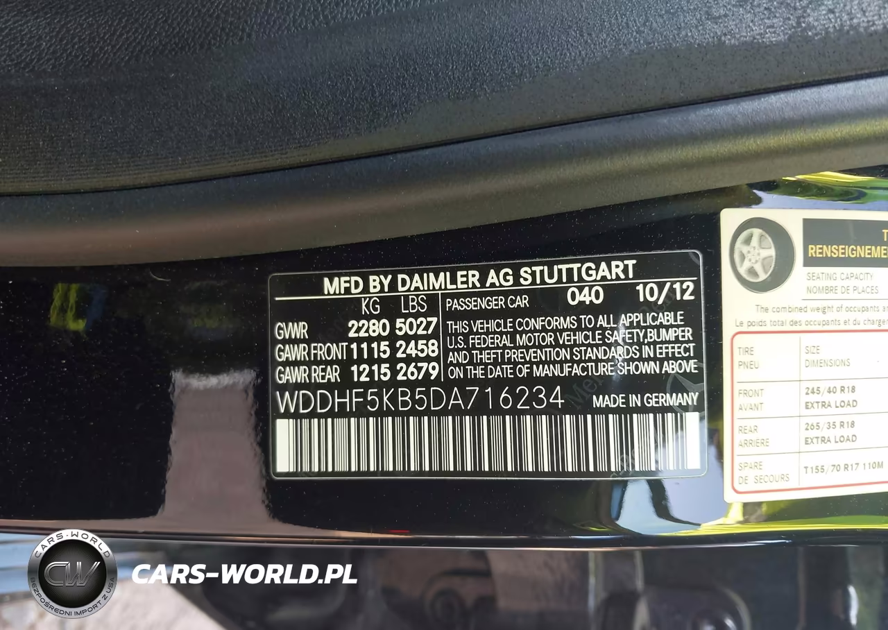 2013 Mercedes-Benz E 350 VIN:WDDHF5KB5DA716234 - 9