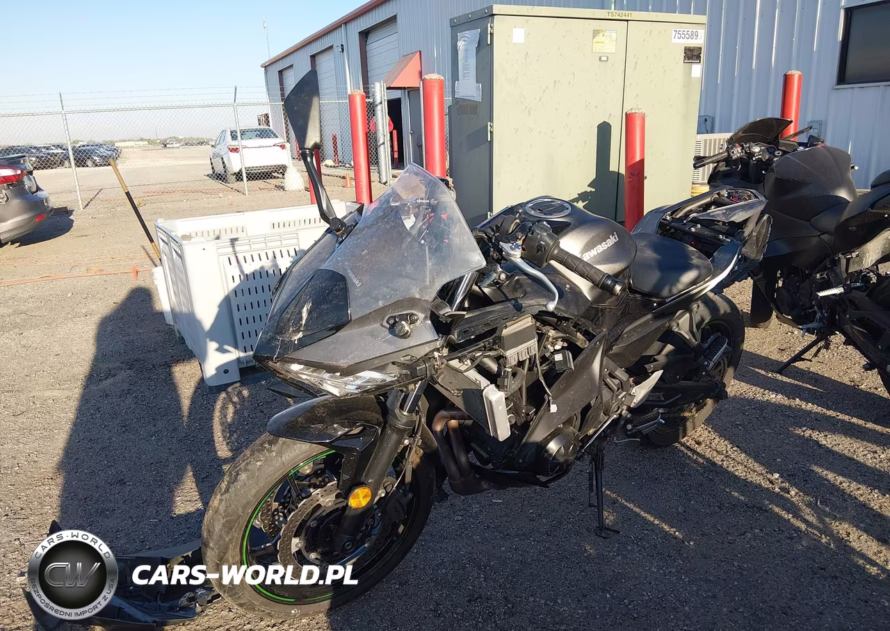 2024 Kawasaki Ex650 R VIN:ML5EXER10RDAC4663 - 2