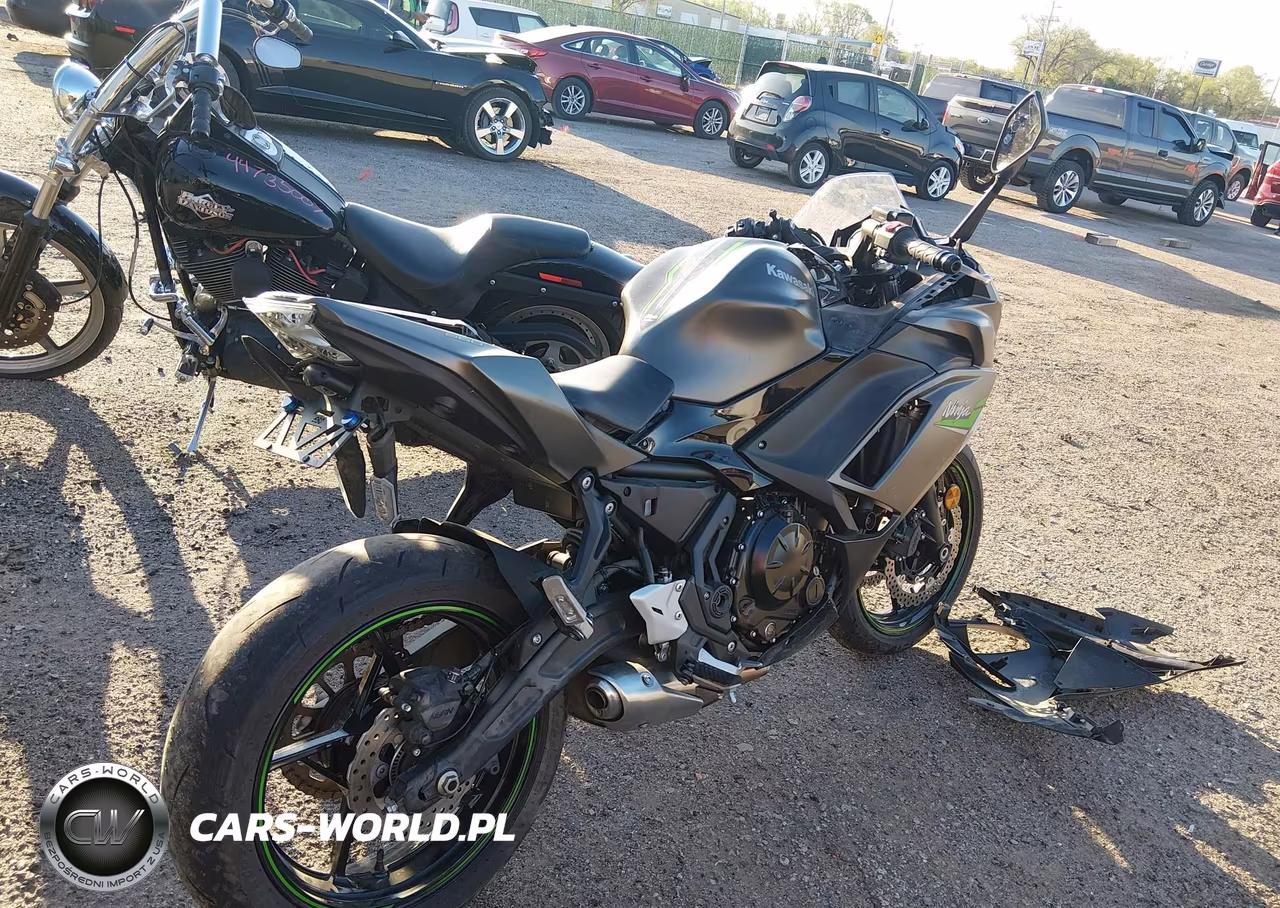2024 Kawasaki Ex650 R VIN:ML5EXER10RDAC4663 - 4