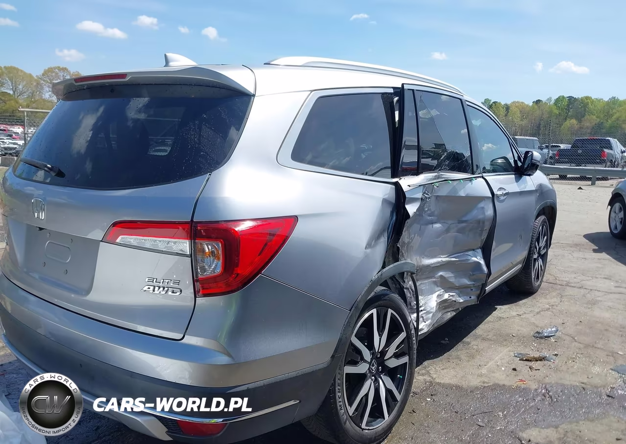 2019 Honda Pilot Elite VIN:5FNYF6H09KB077883 - 4