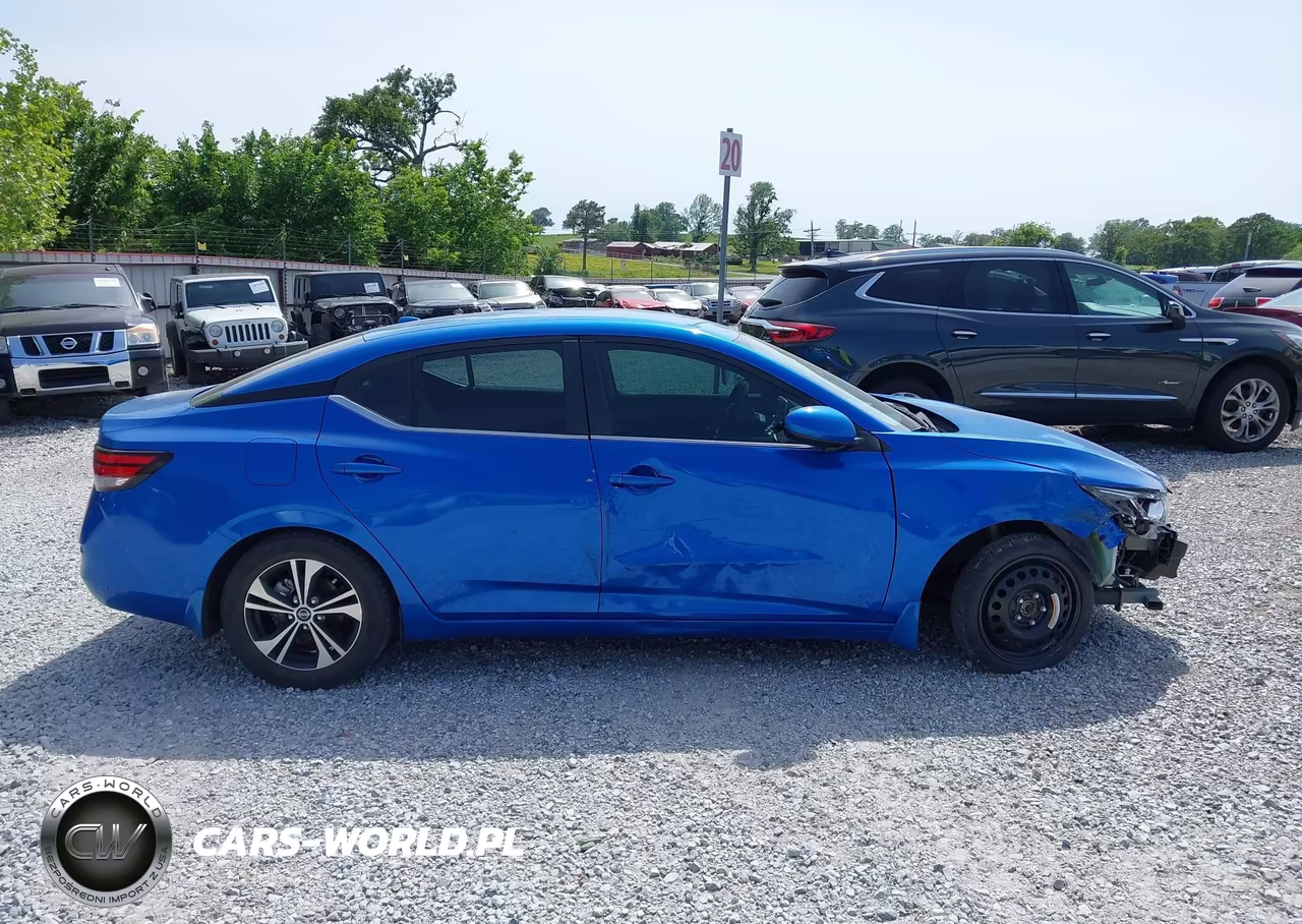 2021 Nissan Sentra Sv Xtronic Cvt VIN:3N1AB8CV5MY302483 - 14