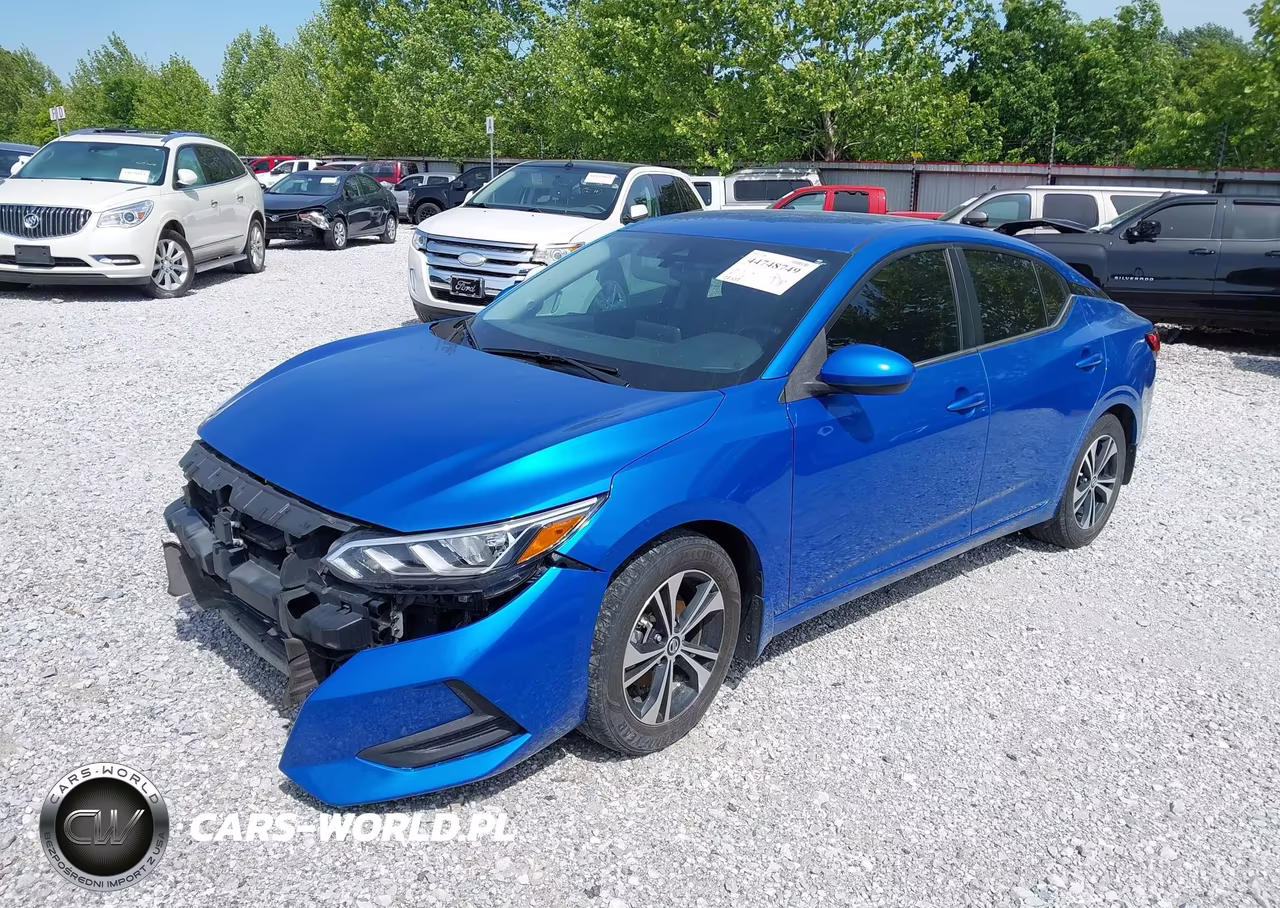 2021 Nissan Sentra Sv Xtronic Cvt VIN:3N1AB8CV5MY302483 - 2