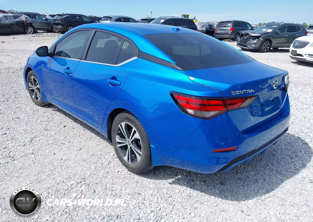 2021 Nissan Sentra Sv Xtronic Cvt VIN:3N1AB8CV5MY302483 - 3