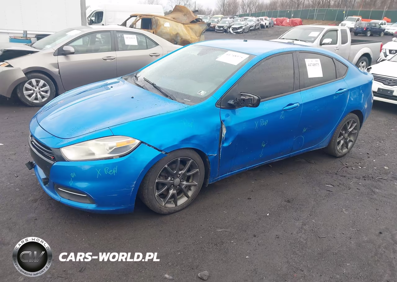 2015 Dodge Dart Se VIN:1C3CDFAA1FD363876 - 2