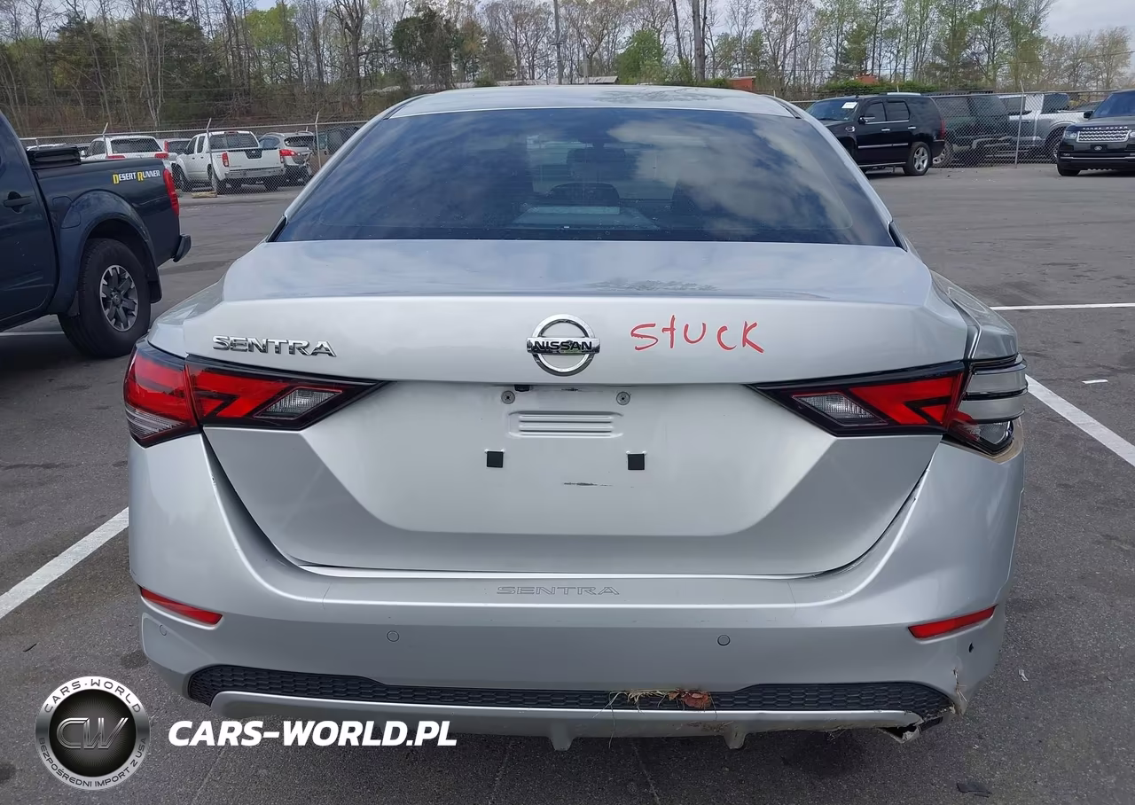 2022 Nissan Sentra S Xtronic Cvt VIN:3N1AB8BV4NY235541 - 16