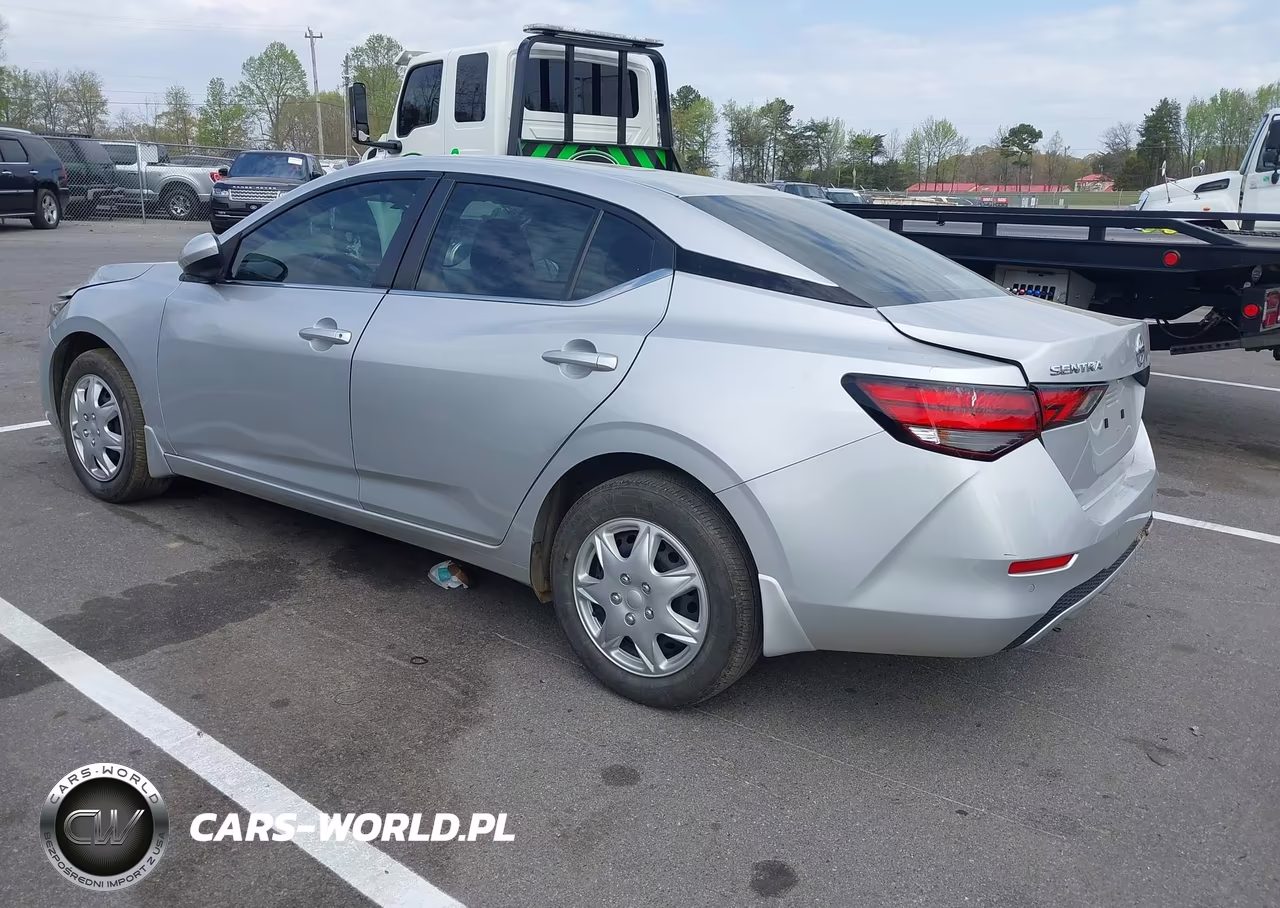 2022 Nissan Sentra S Xtronic Cvt VIN:3N1AB8BV4NY235541 - 3