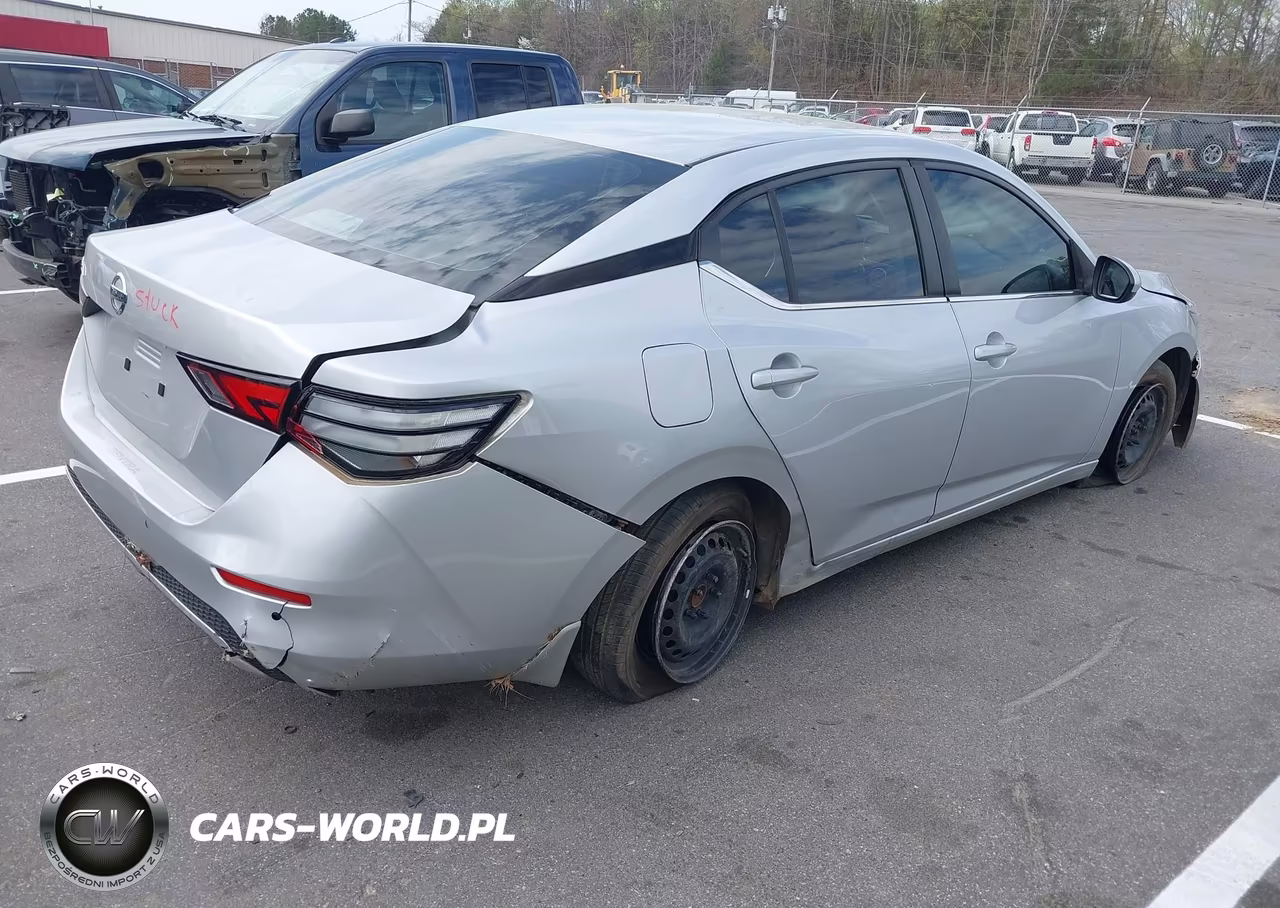 2022 Nissan Sentra S Xtronic Cvt VIN:3N1AB8BV4NY235541 - 4