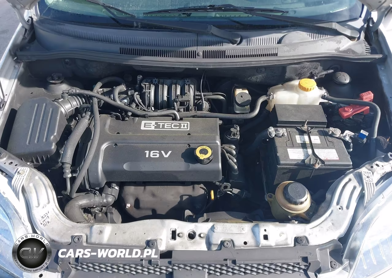 2008 Chevrolet Aveo Ls VIN:KL1TD56688B167109 - 10