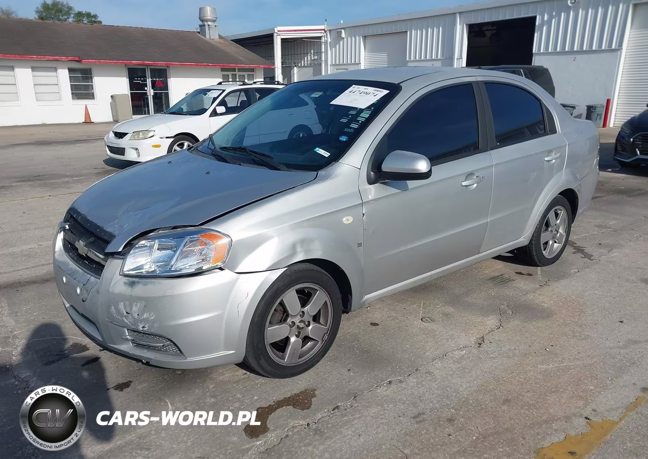 2008 Chevrolet Aveo Ls VIN:KL1TD56688B167109 - 2
