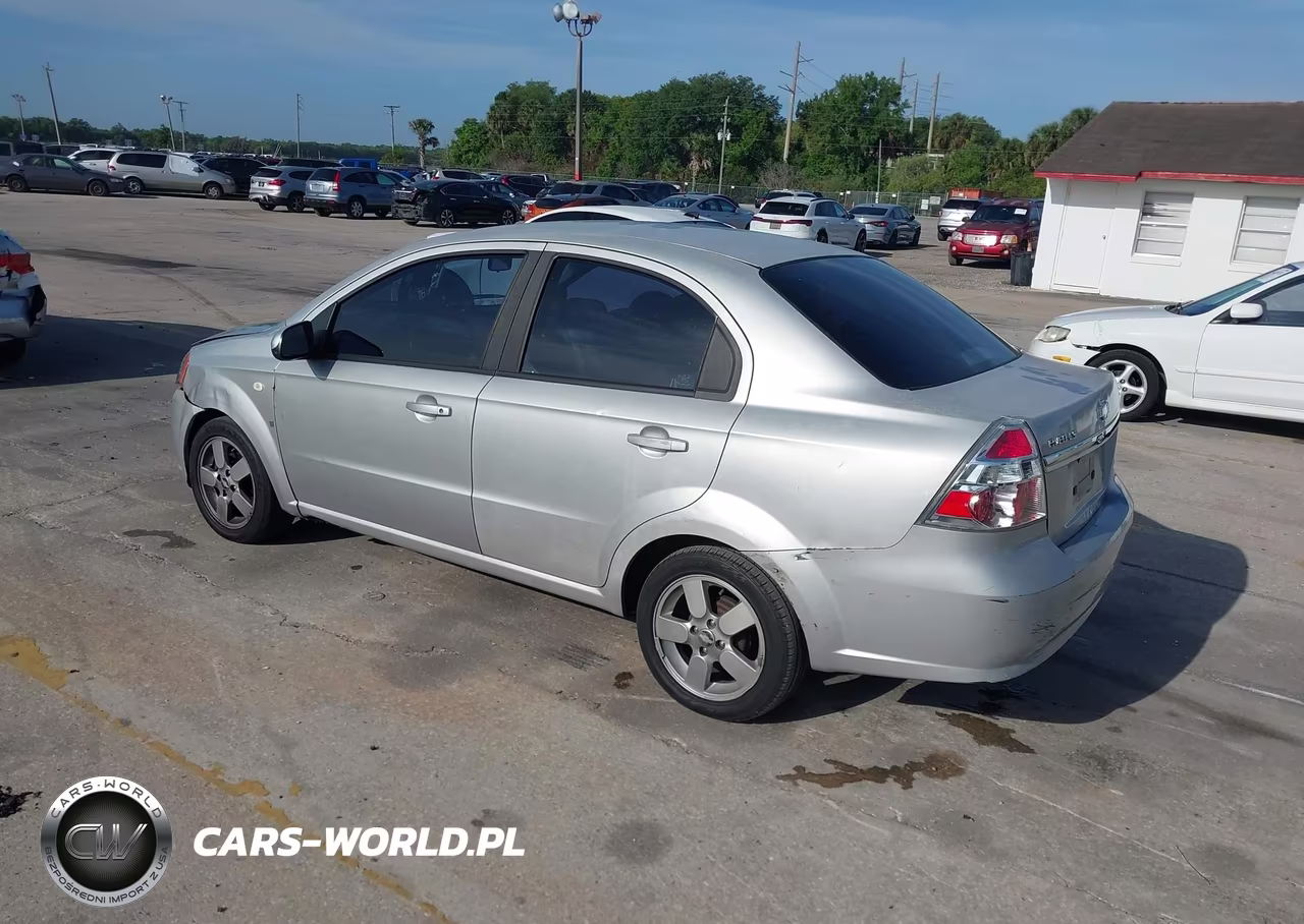 2008 Chevrolet Aveo Ls VIN:KL1TD56688B167109 - 3