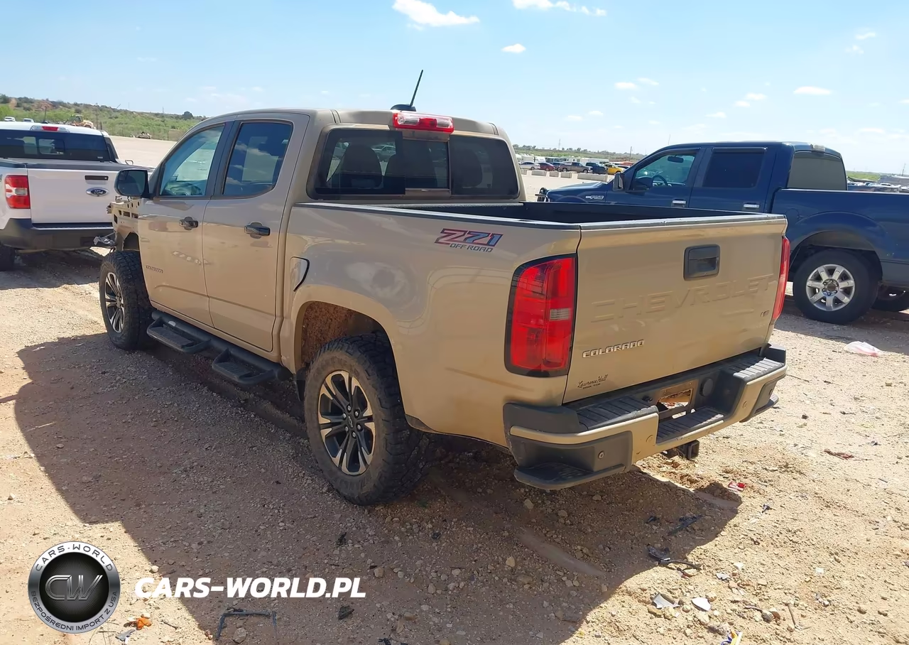 2022 Chevrolet Colorado 4Wd Short Box Z71 VIN:1GCGTDEN7N1330673 - 3