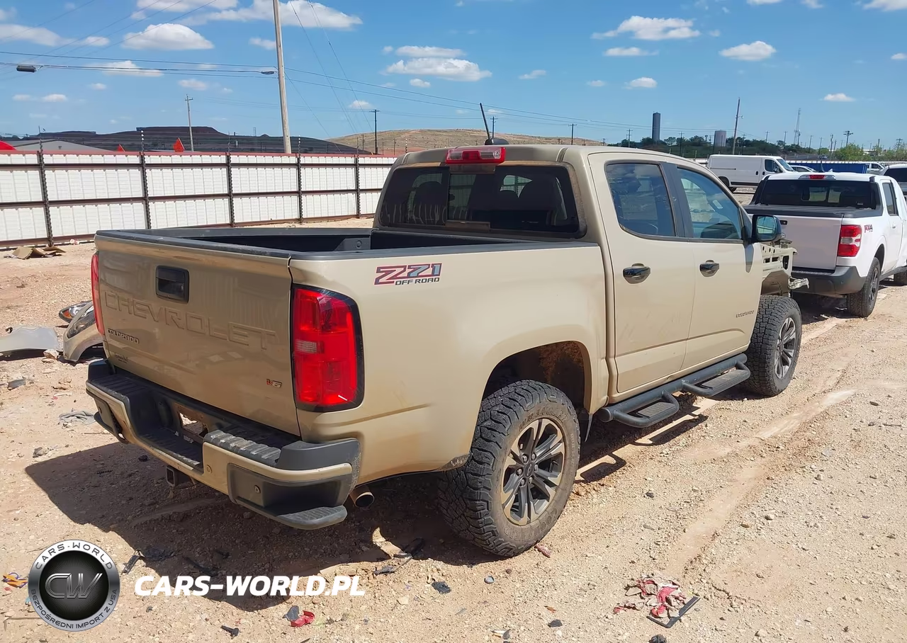 2022 Chevrolet Colorado 4Wd Short Box Z71 VIN:1GCGTDEN7N1330673 - 4