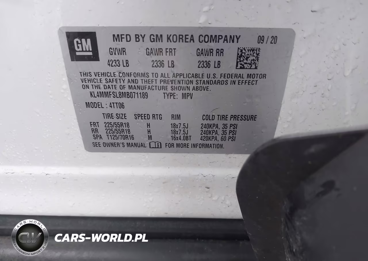2021 Buick Encore Gx Fwd Essence VIN:KL4MMFSL8MB071189 - 9