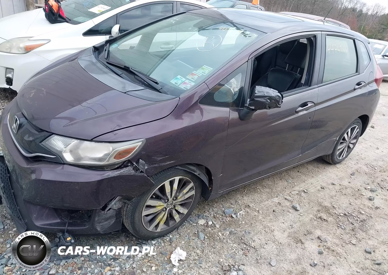 2017 Honda Fit Ex-L VIN:JHMGK5H87HS015433 - 2
