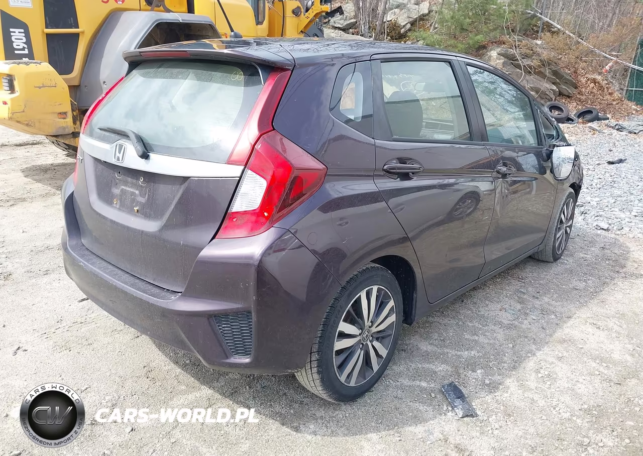 2017 Honda Fit Ex-L VIN:JHMGK5H87HS015433 - 4