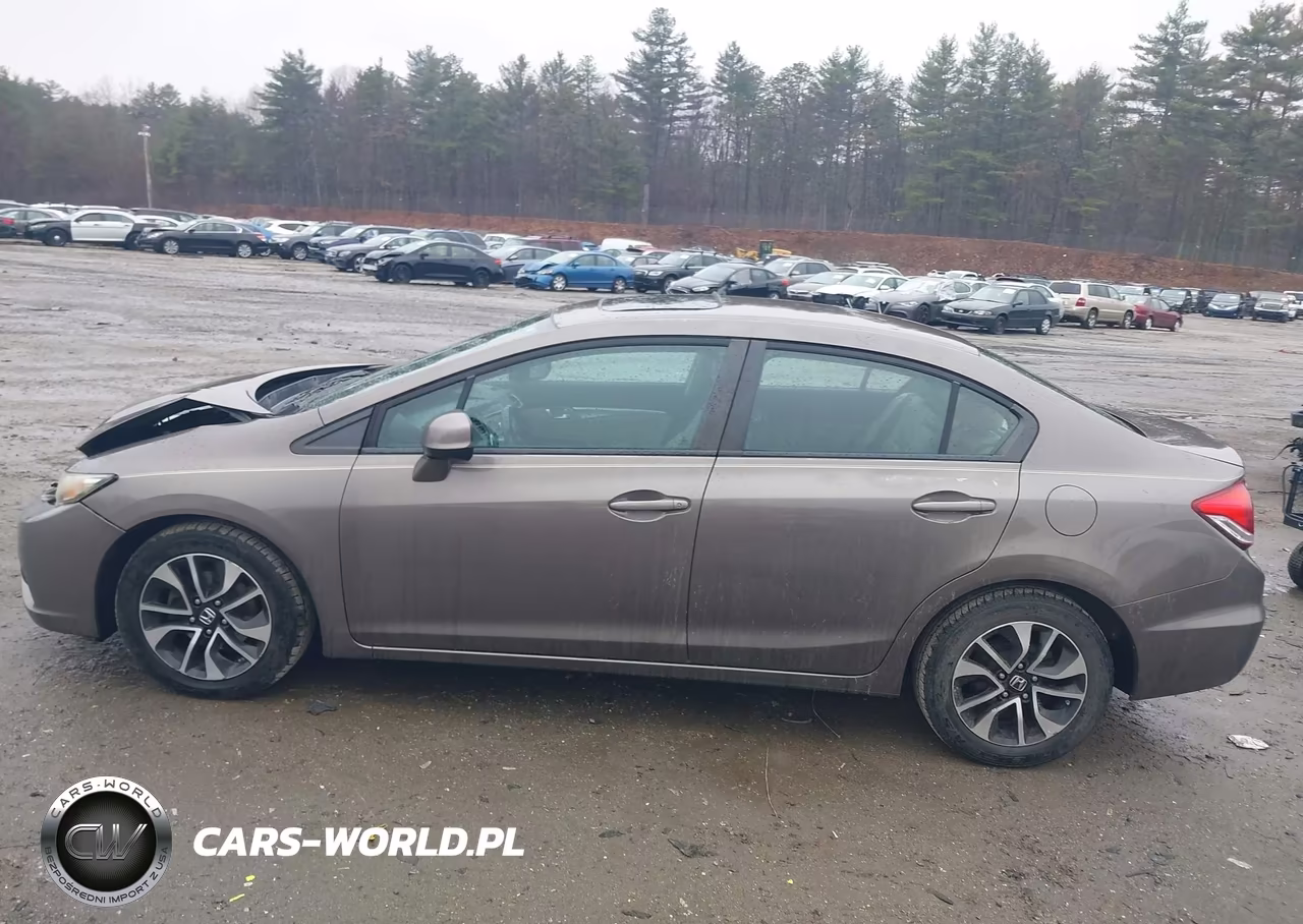 2013 Honda Civic Ex-L VIN:2HGFB2F98DH530886 - 14