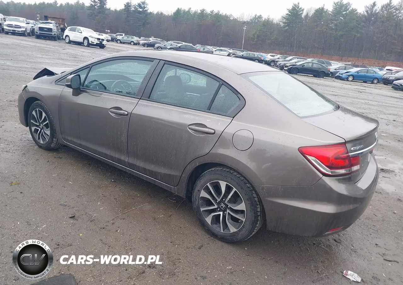 2013 Honda Civic Ex-L VIN:2HGFB2F98DH530886 - 3