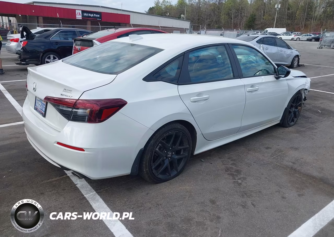 2025 Honda Civic Sport VIN:2HGFE2F58SH537533 - 4