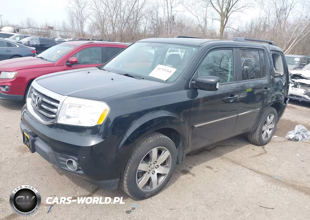 2013 Honda Pilot Touring VIN:5FNYF4H98DB065813 - 2