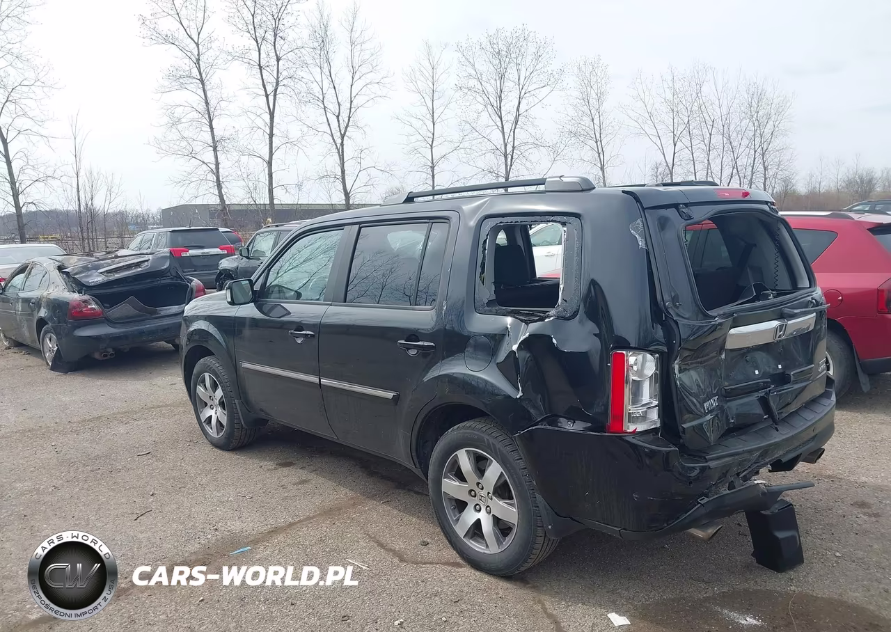 2013 Honda Pilot Touring VIN:5FNYF4H98DB065813 - 3