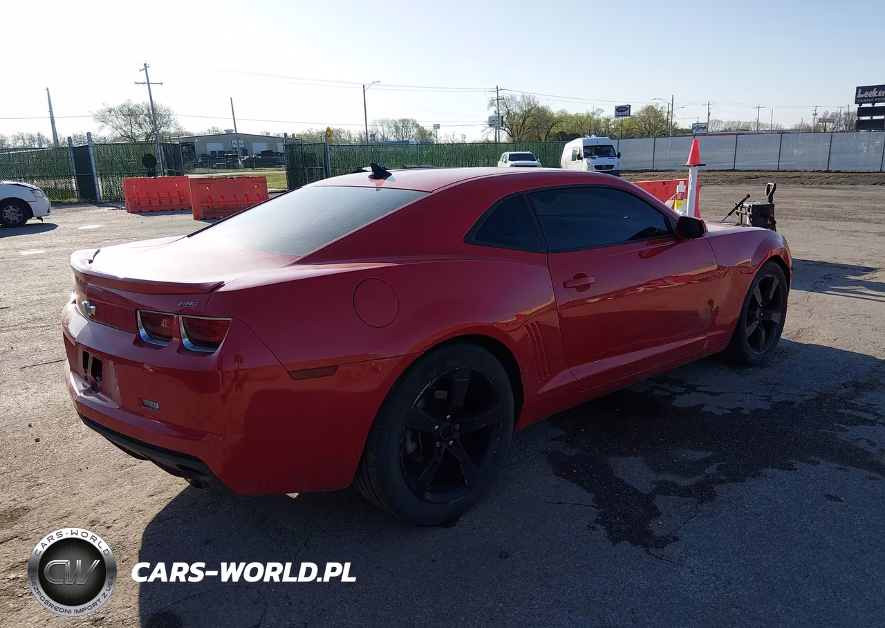 2012 Chevrolet Camaro 1Lt VIN:2G1FB1E31C9196675 - 4