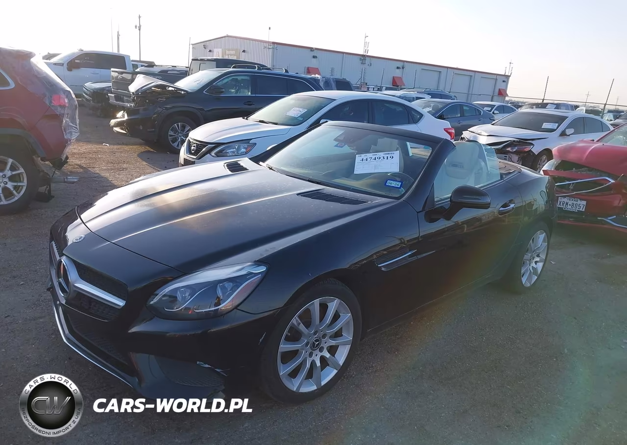 2017 Mercedes-Benz Slc 300 VIN:WDDPK3JA8HF144086 - 2