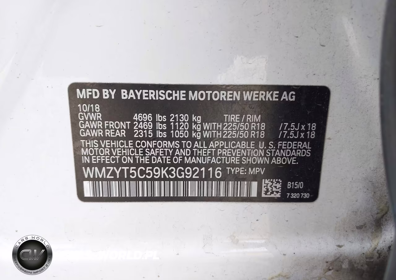 2019 Mini Countryman Cooper S VIN:WMZYT5C59K3G92116 - 8
