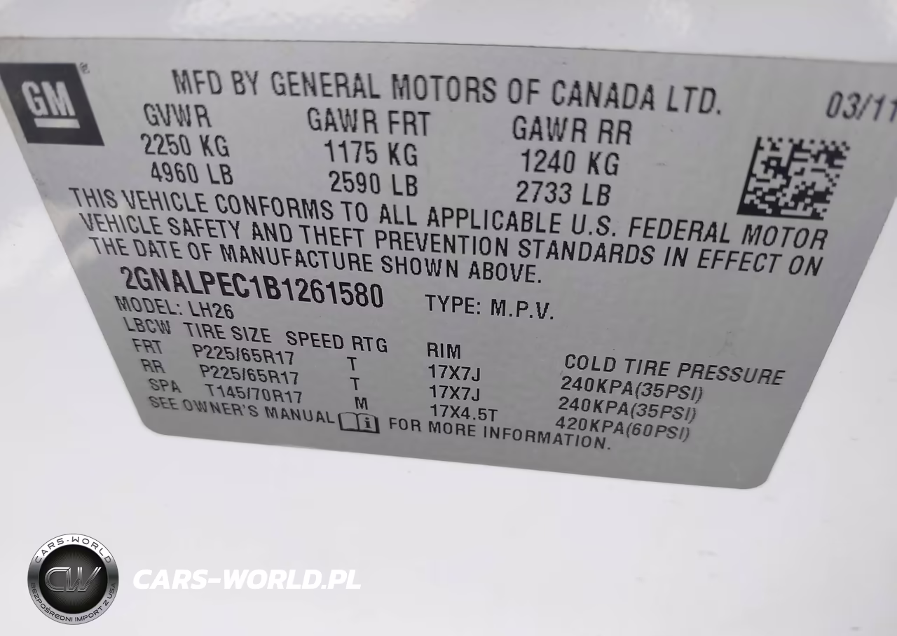 2011 Chevrolet Equinox 2Lt VIN:2GNALPEC1B1261580 - 9