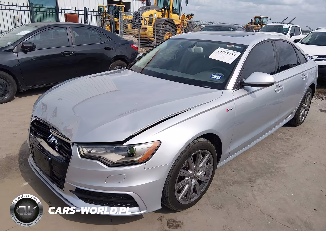 2013 Audi A6 3.0T Premium VIN:WAUHGAFC8DN104134 - 2