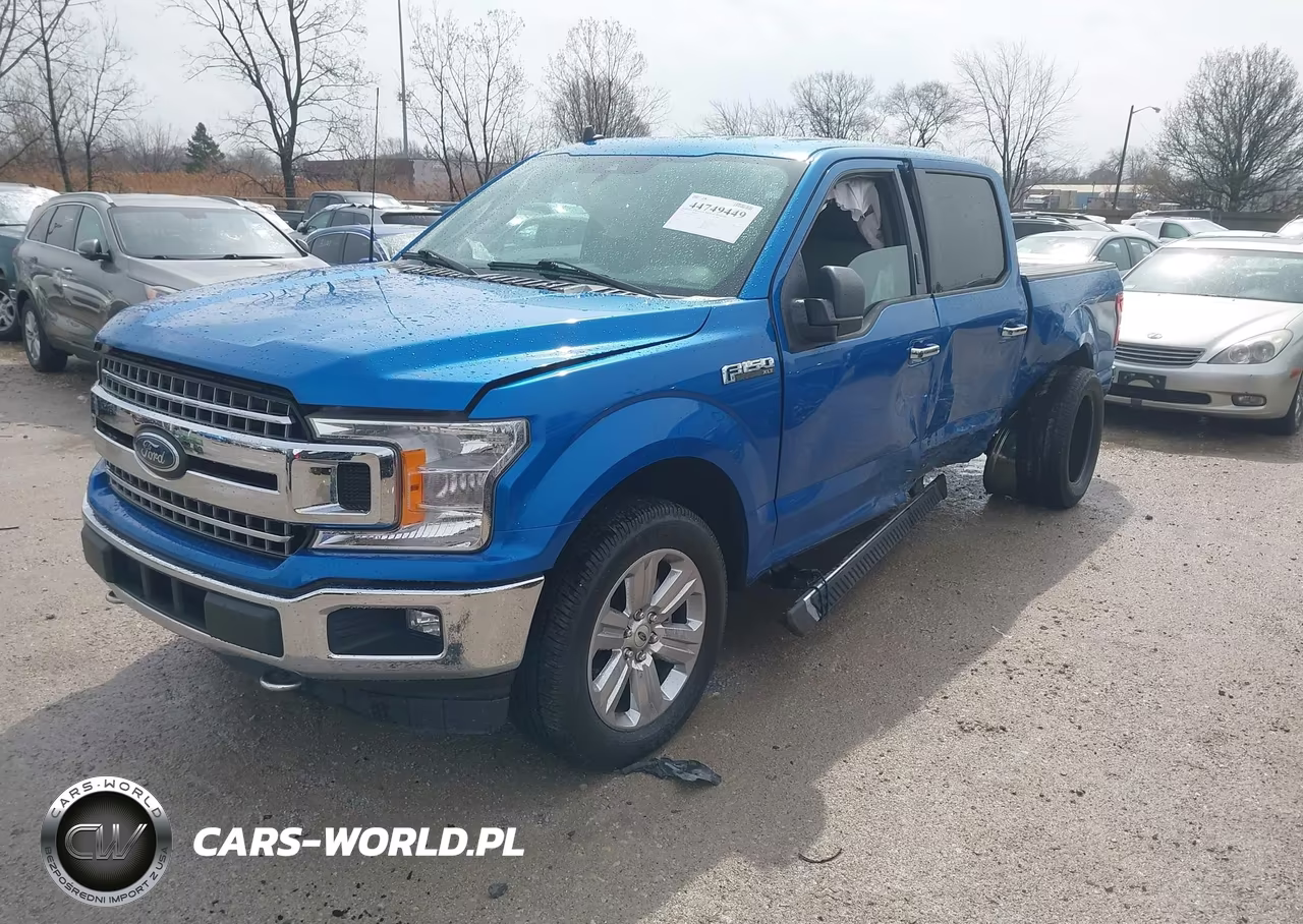 2019 Ford F-150 Xlt VIN:1FTEW1E40KFA43257 - 2