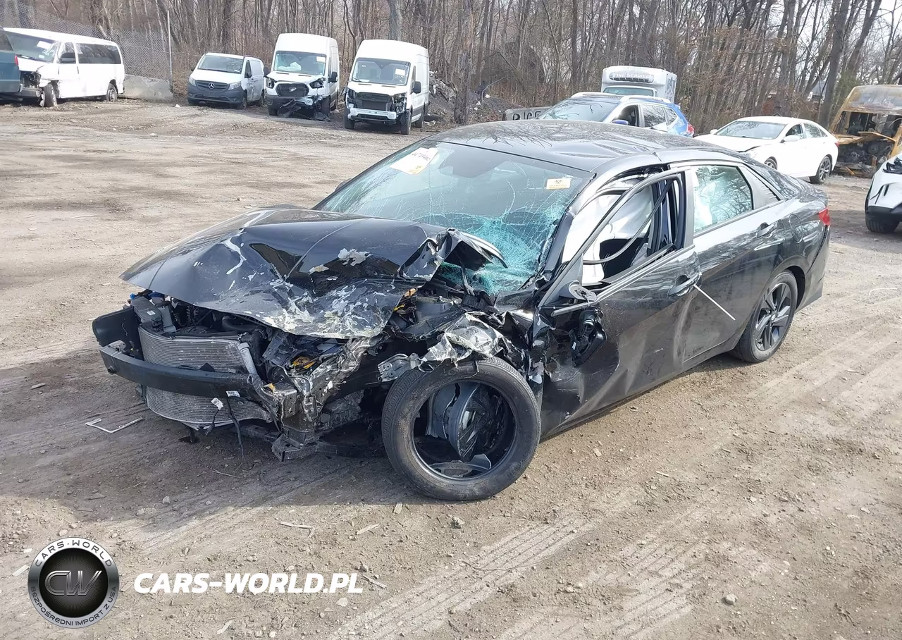 2023 Hyundai Elantra Sel VIN:KMHLM4AG7PU380313 - 2