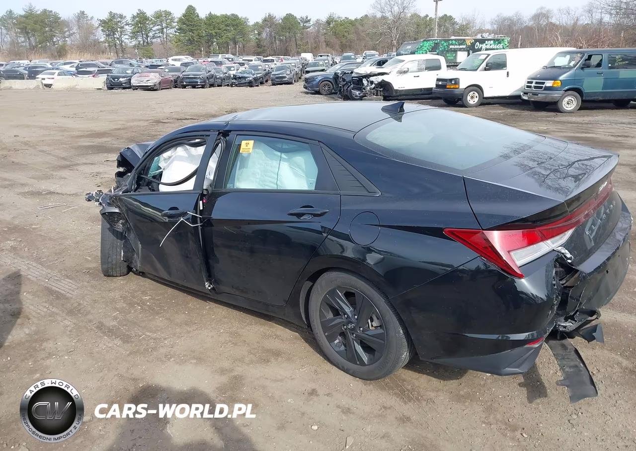 2023 Hyundai Elantra Sel VIN:KMHLM4AG7PU380313 - 3