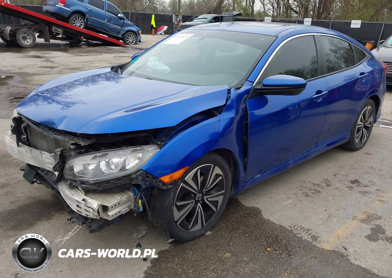 2018 Honda Civic Ex-T VIN:JHMFC1F35JX018171 - 2
