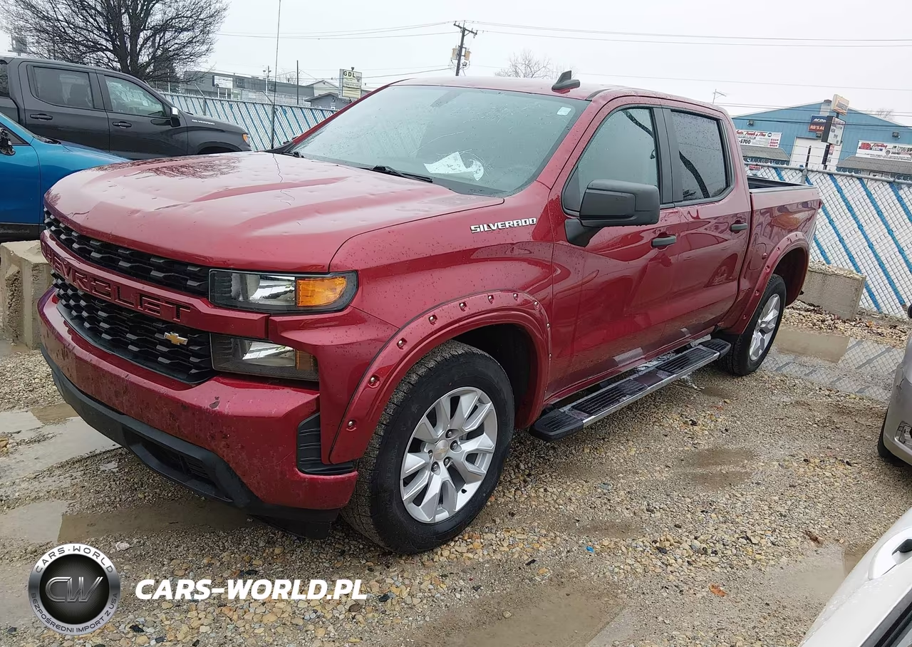 2020 Chevrolet Silverado 1500 2Wd Short Bed Custom VIN:1GCPWBEH2LZ301523 - 2