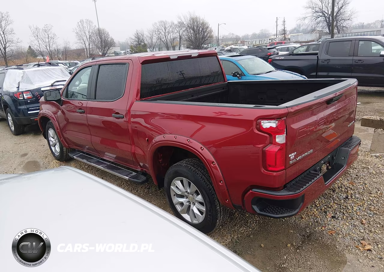 2020 Chevrolet Silverado 1500 2Wd Short Bed Custom VIN:1GCPWBEH2LZ301523 - 3