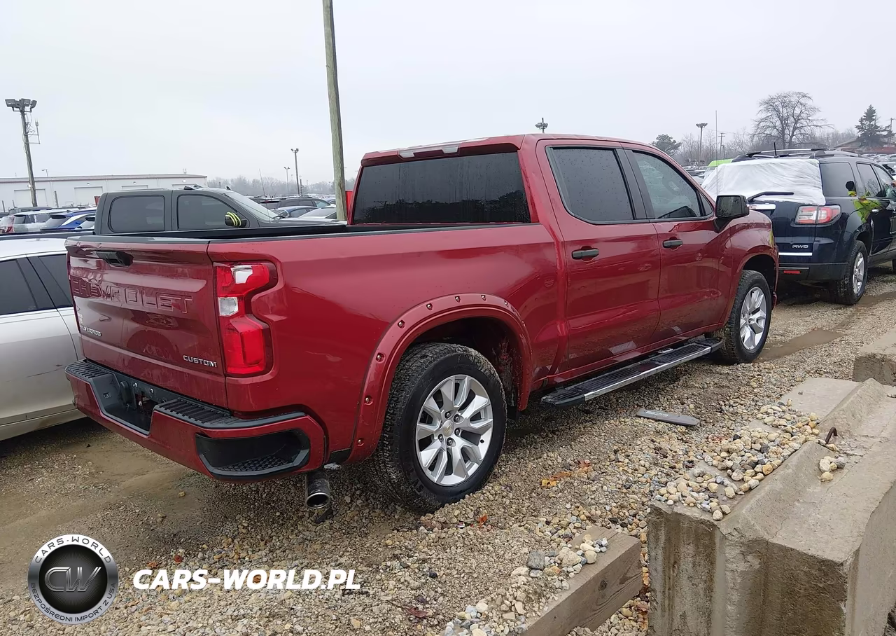2020 Chevrolet Silverado 1500 2Wd Short Bed Custom VIN:1GCPWBEH2LZ301523 - 4