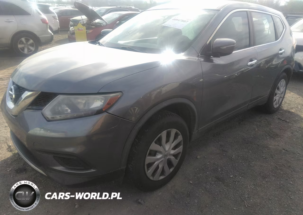 2015 Nissan Rogue S VIN:KNMAT2MV8FP509878 - 2