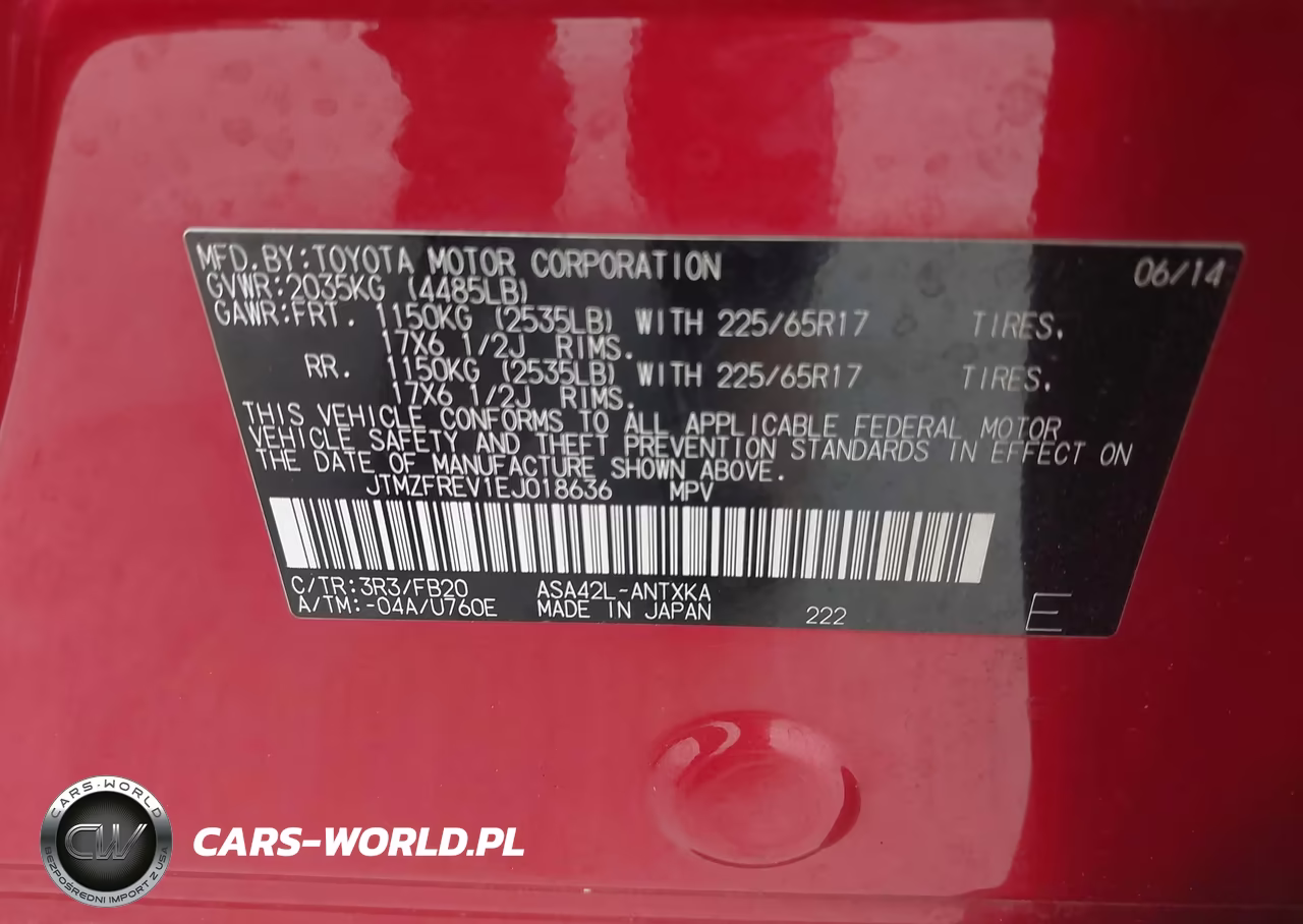 2014 Toyota Rav4 Le VIN:JTMZFREV1EJ018636 - 9