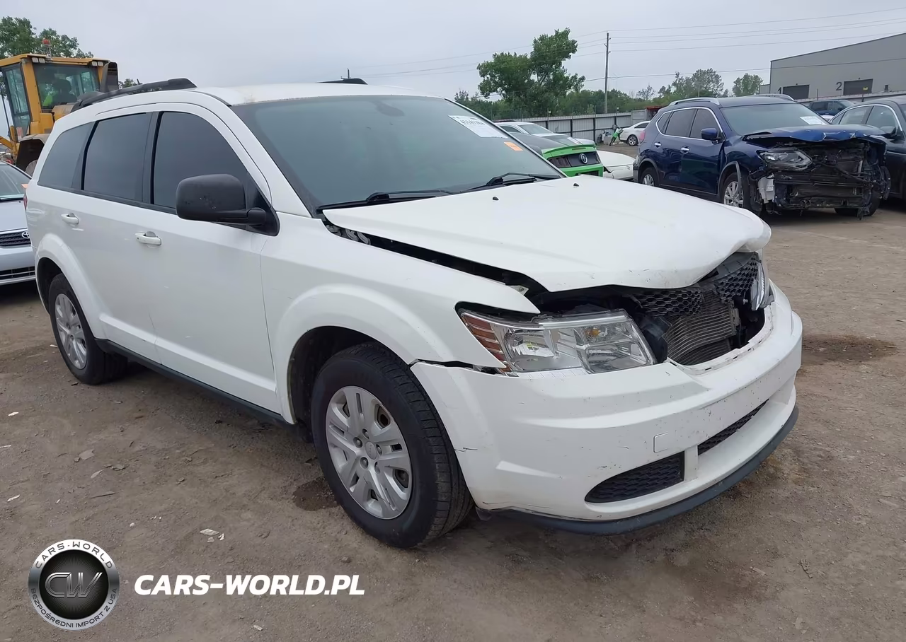 2018 Dodge Journey Se VIN:3C4PDCAB4JT385684 - 1